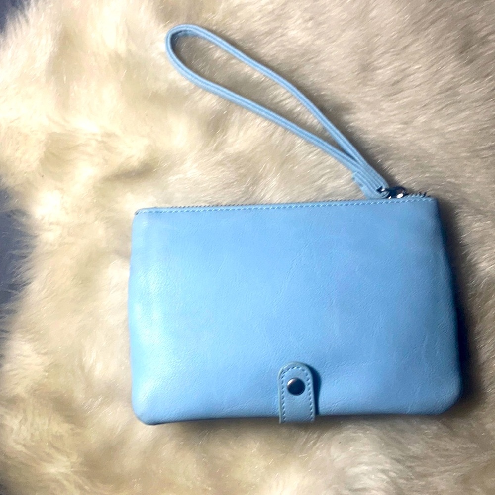 Cambodian Leather Wristlet